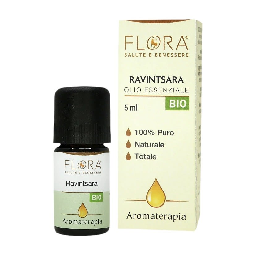image - 927041210 - Olio essenziale di Ravintsara Bio 5 ml, estratto dalle foglie di Cinnamomum camphora, utile per favorire la funzionalità delle vie respiratorie con effetto balsamico. - 4869829_2.jpg