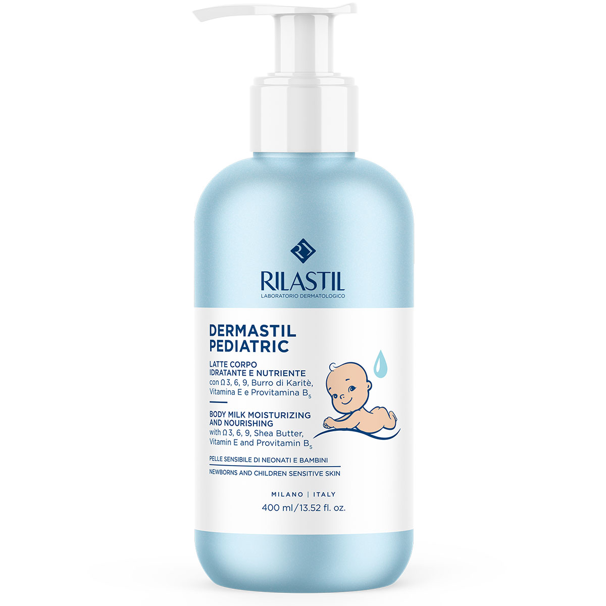 Rilastil Dermastil Pediatric Latte Corpo 400ml