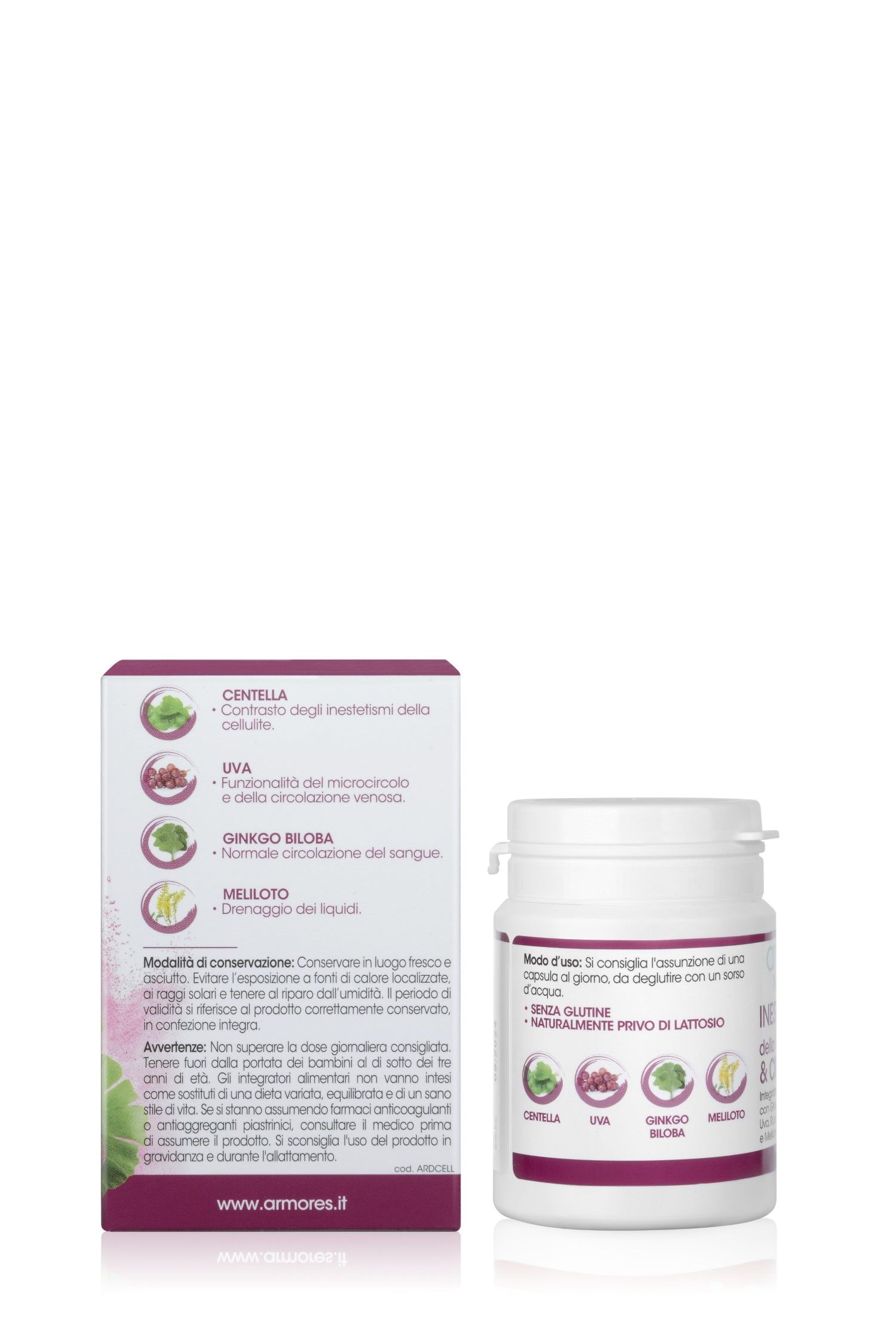 947389641 - ARMORES NATURA INESTETISMI CELLULITE E CIRCOLAZIONE 30 CAPSULE - 4727007_5.jpg