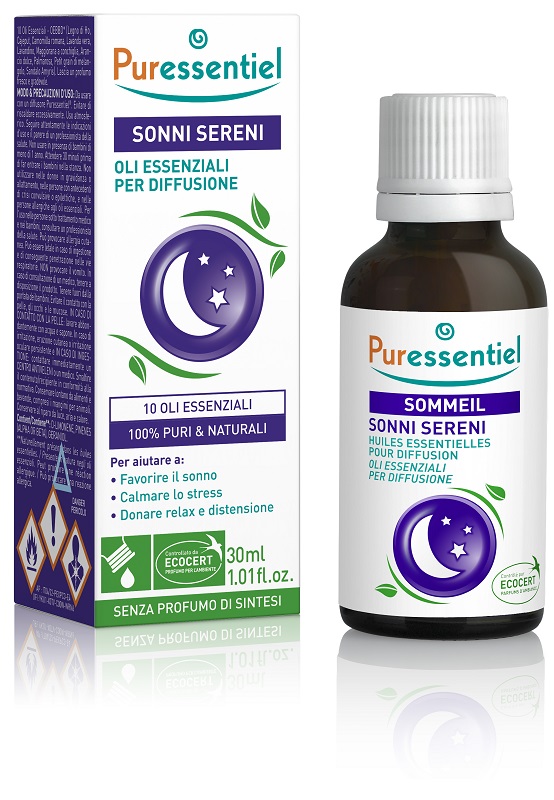 Puressentiel Miscela Sonni Sereni Oli Essenziali Per Diffusione 30ml