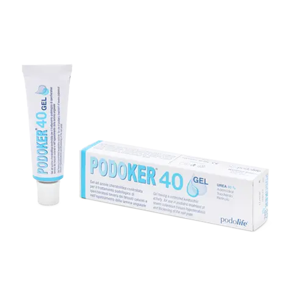 Podoker 40 Gel Unghie Piede 30ml