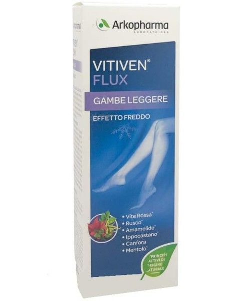 Arkopharma Vitiven Flux Gel Gambe Leggere Gel Effetto Freddo 150ml