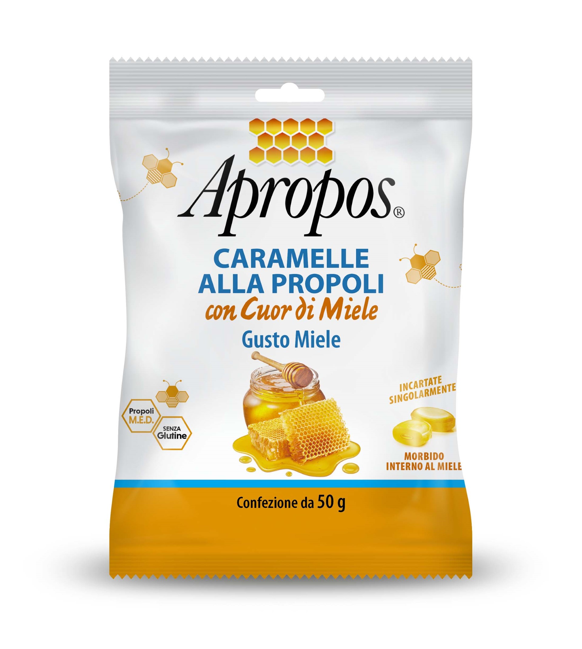 image - 980430920 - APROPOS CARAMELLE DURE MIELE CUOR DI MIELE 50 G - 4736270_1.jpg