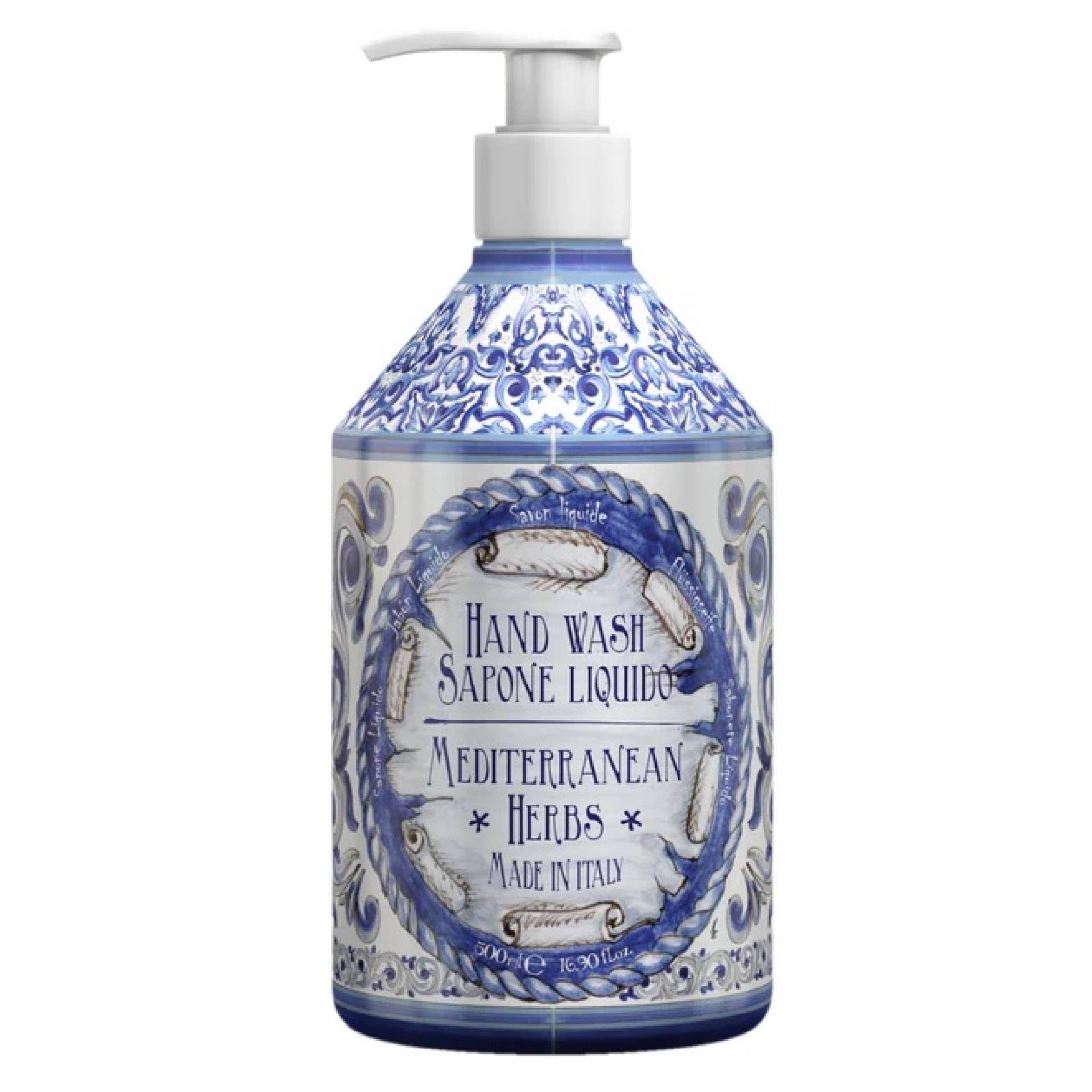 Maioliche Sapone Liquido Mani Mediterranean Herbs 500ml