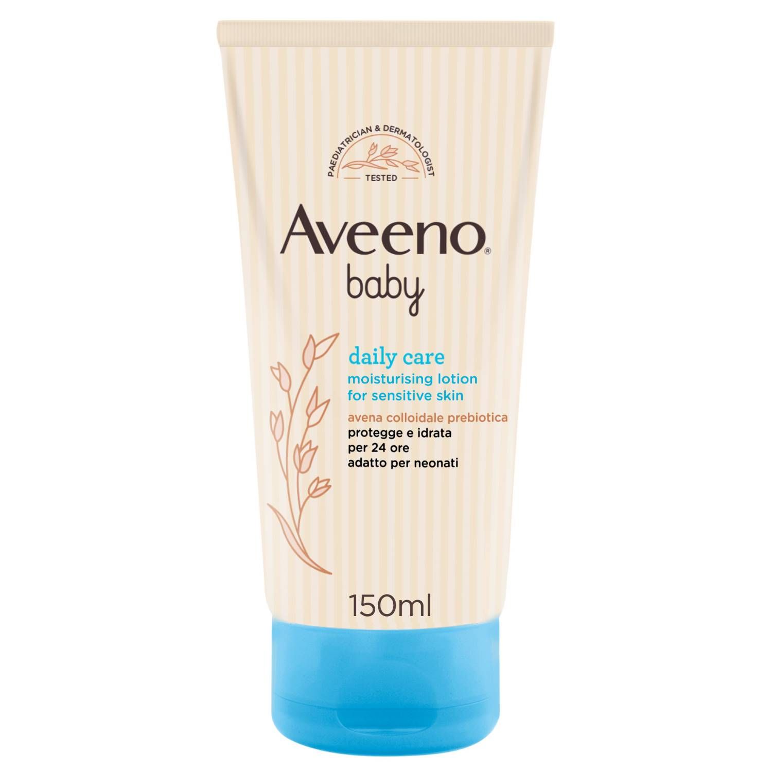 Aveeno Baby Daily Care Crema idratazione Viso E Corpo Bambini Con Avena 150ml