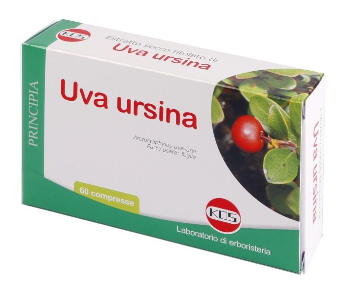 Uva Ursina Integratore Benessere Vie Urinarie 60 Compresse