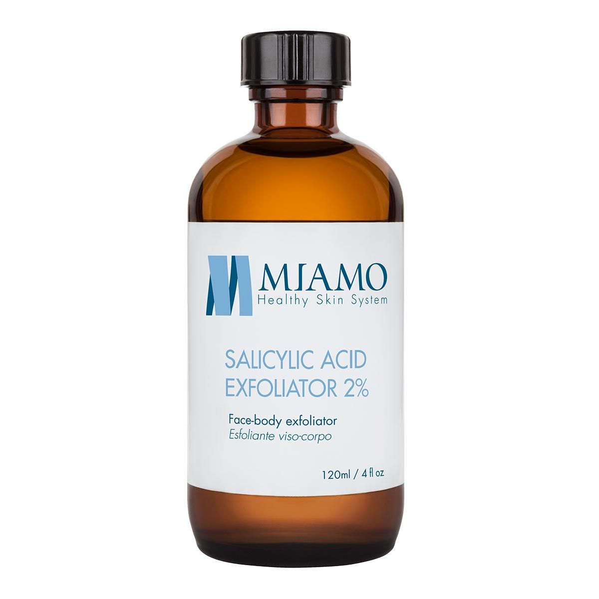 Miamo Salicylic Acid Exfoliator 2% Esfoliante Viso E Corpo 120ml