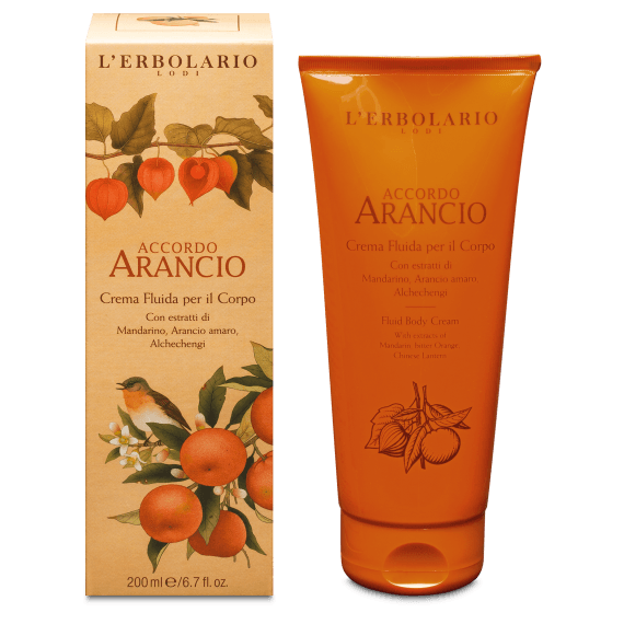 L'erbolario Accordo Arancio Crema Fluida Corpo 200ml