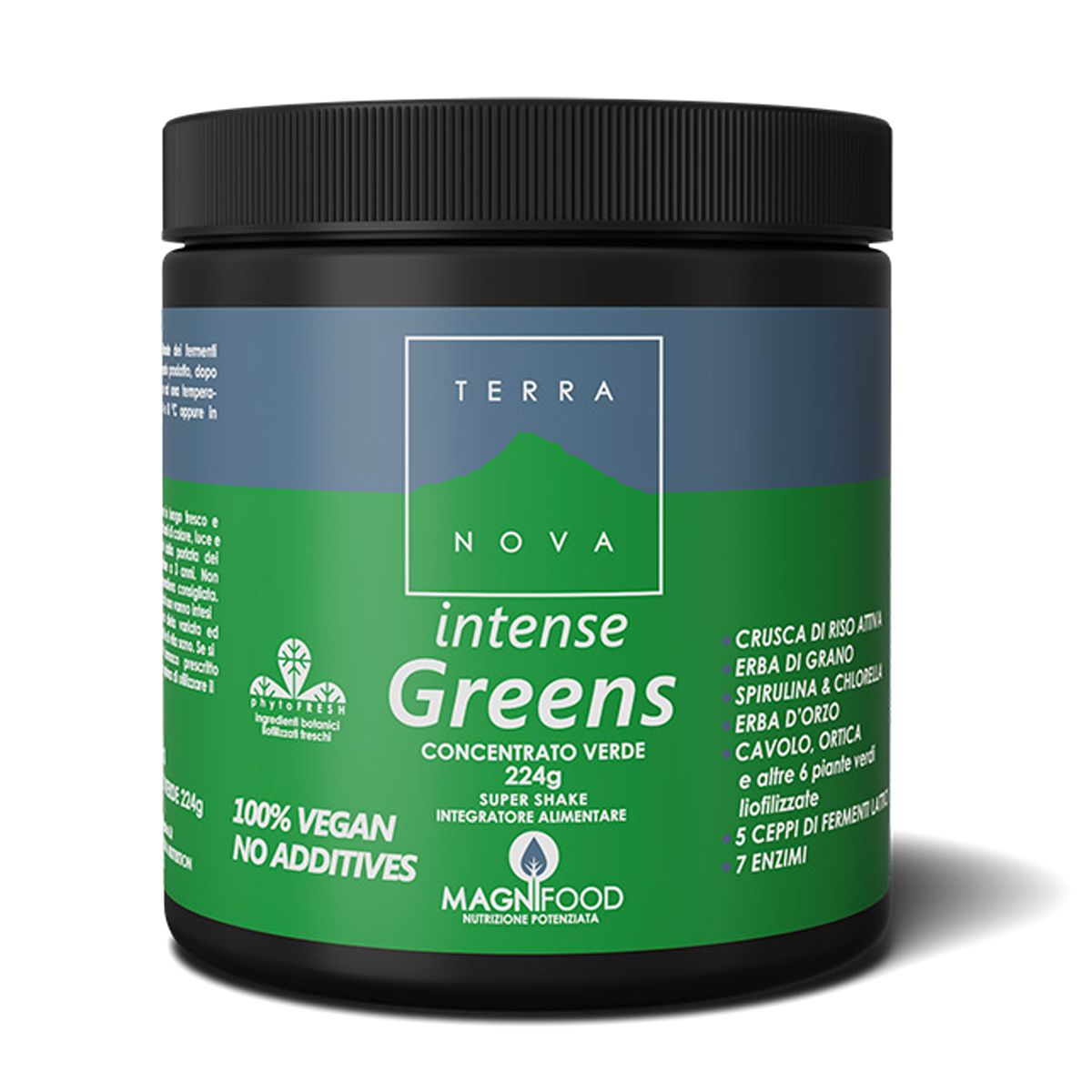 Terranova Intense Greens Concentrato Verde Integratore Polivalente 224g