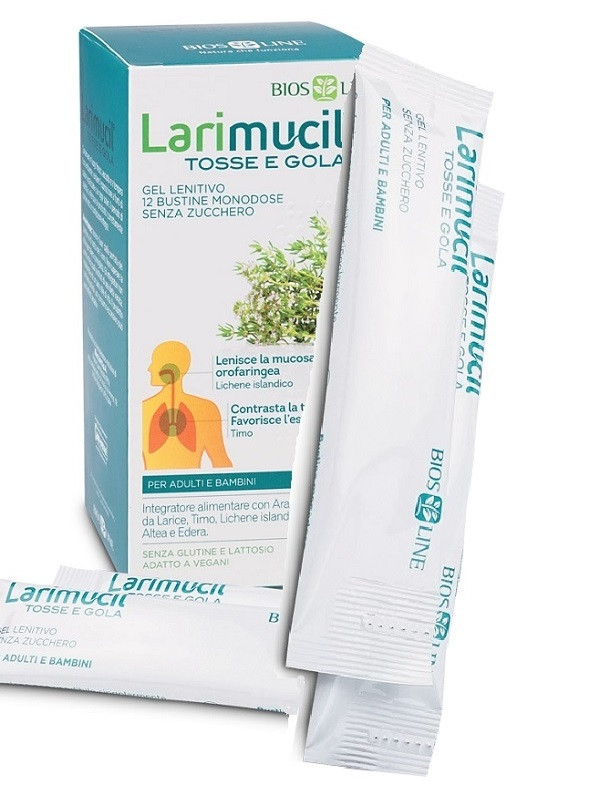 Bios Line Larimucil Tosse E Gola 12 Bustine 10ml