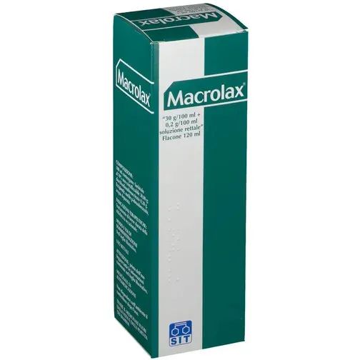 Macrolax Soluzione Rettale 36g+0,24g 1 Flacone 120ml