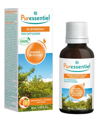 Puressentiel Oli Essenziali Per Diffusione Viaggio In Sicilia 30ml