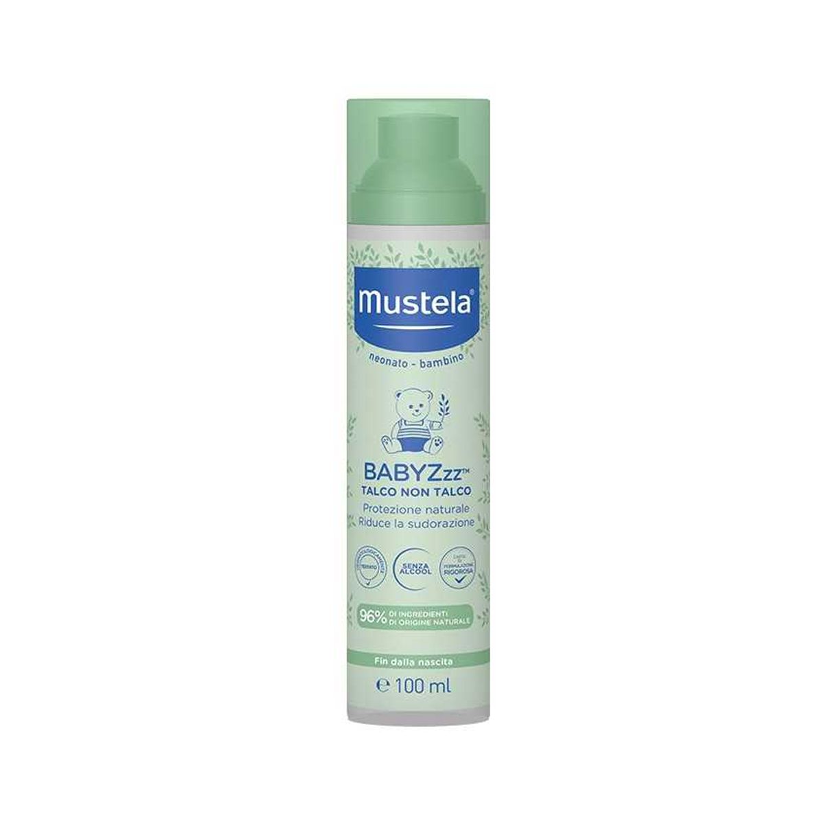 Mustela Babyzzz Talco Non Talco Contro le zanzare 100ml