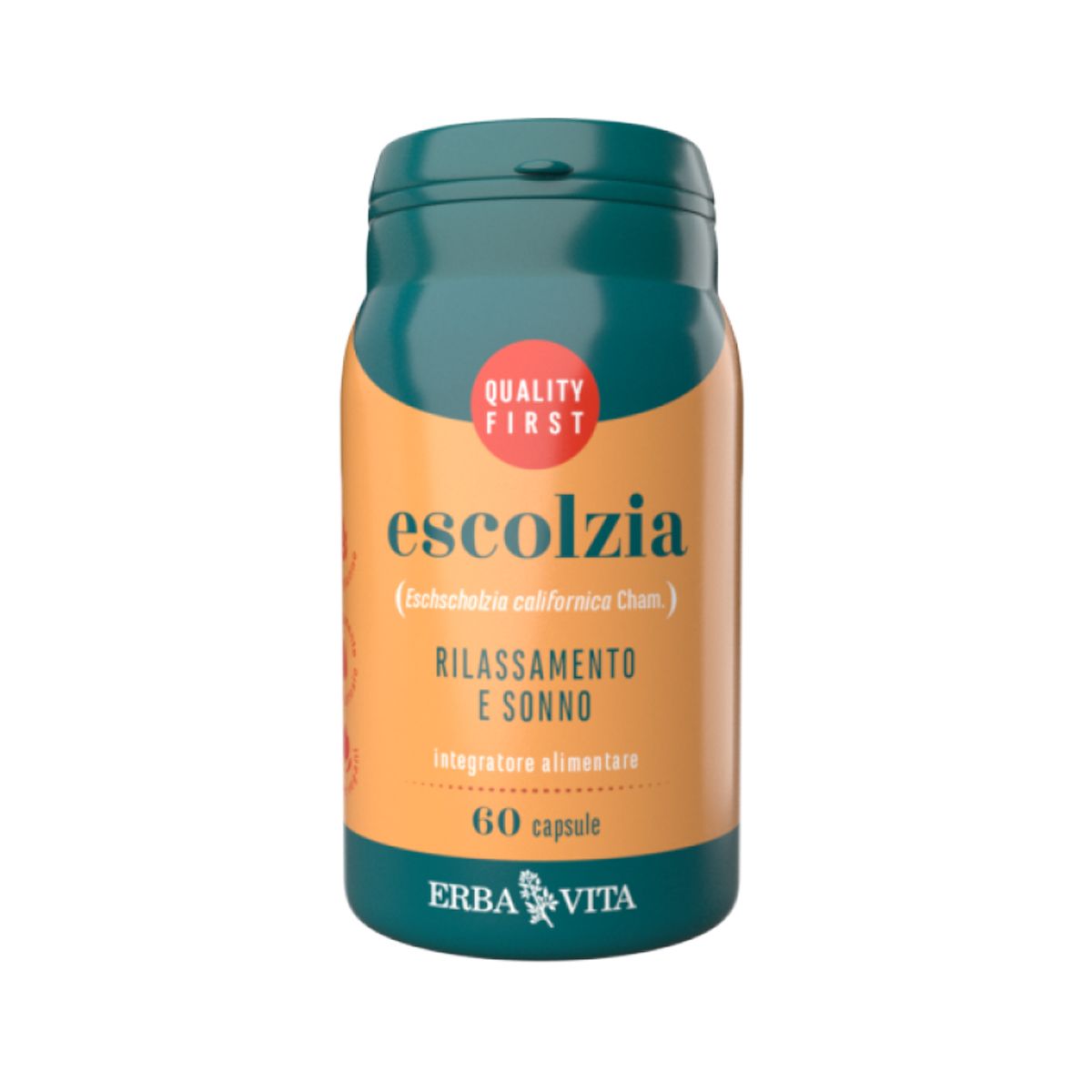 Erba Vita Escolzia Integratore Relax 60 Capsule