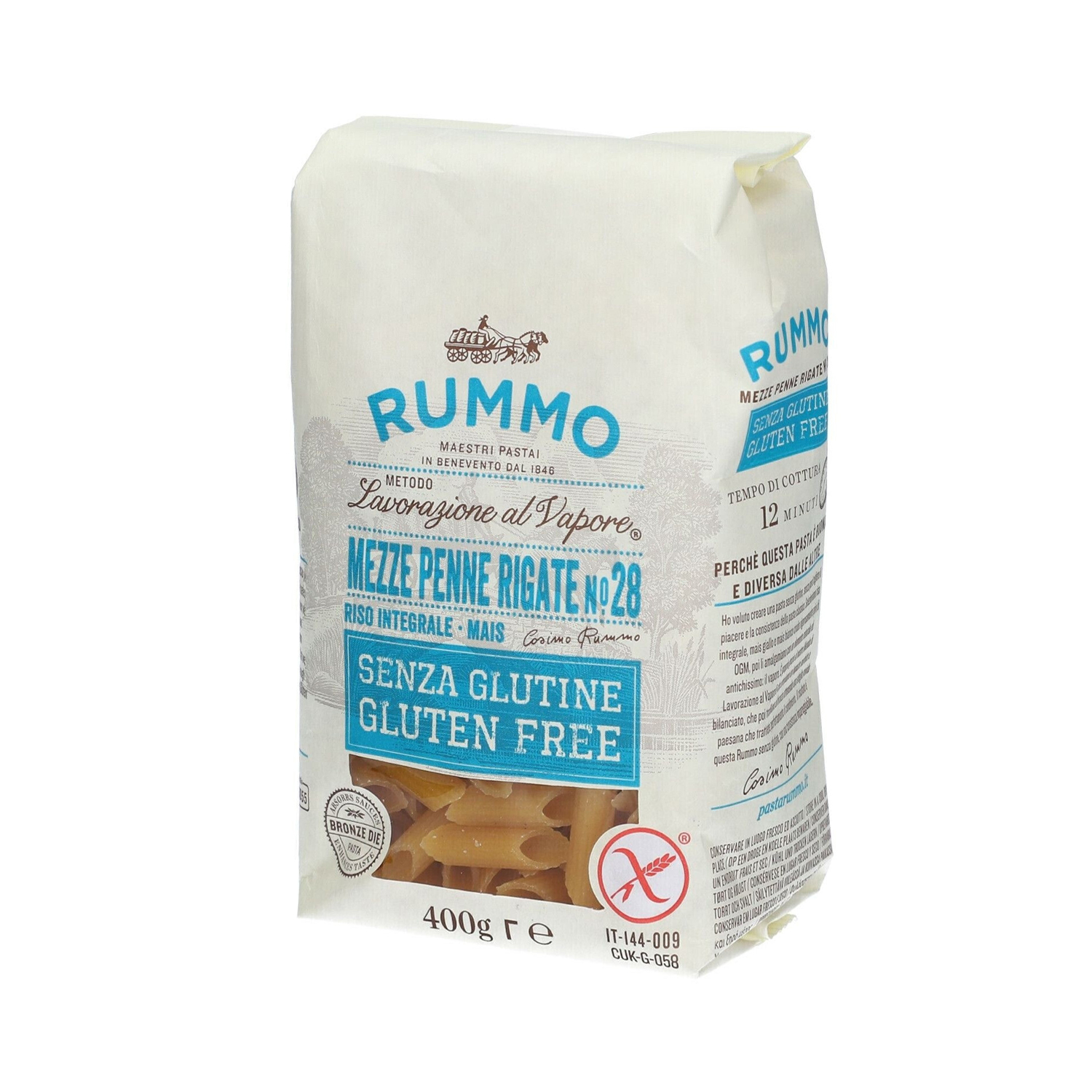 image - 972462701 - Pasta senza glutine lavorata al vapore e trafilata al bronzo, ideale per piatti gustosi e leggeri. - 4866394_2.jpg