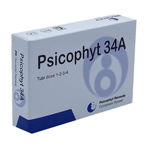 image - 937026211 - Psicophyt Remedy 34A è un preparato a base di estratti floreali, confezionato in 4 tubi da 1,2 g, utile per situazioni di stress psicofisico. - 4873193_2.jpg
