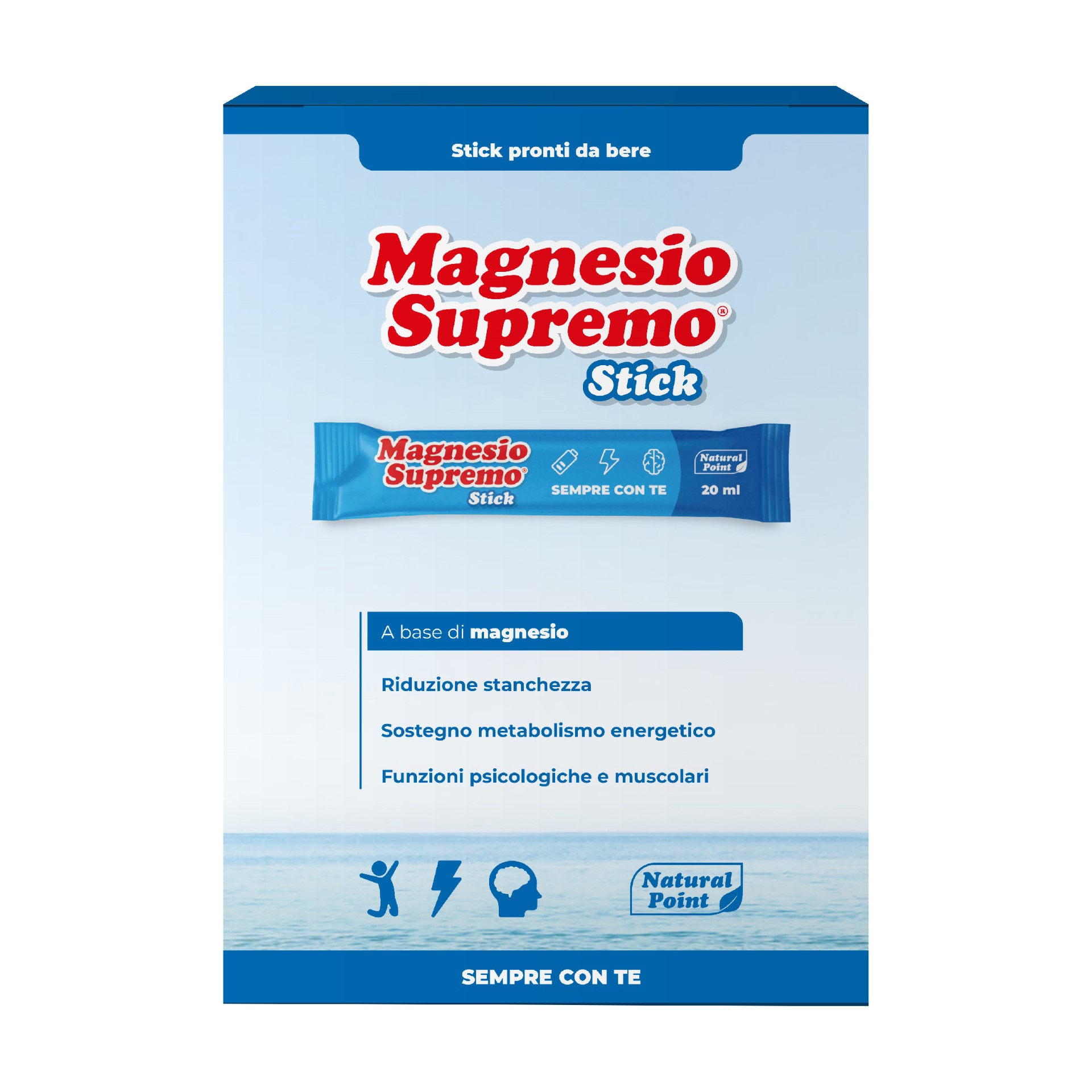 Magnesio Supremo Sempre Con Te Integratore Di Magnesio 20 Stick Pack