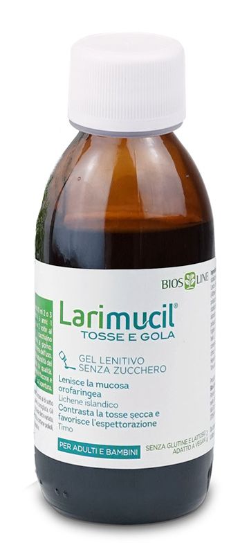 Bios Line Larimucil Tosse E Gola Sciroppo 120ml