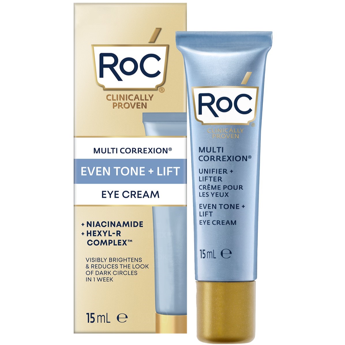 Roc Multi Correxion Even Tone + Lift Crema Contorno Occhi 15ml