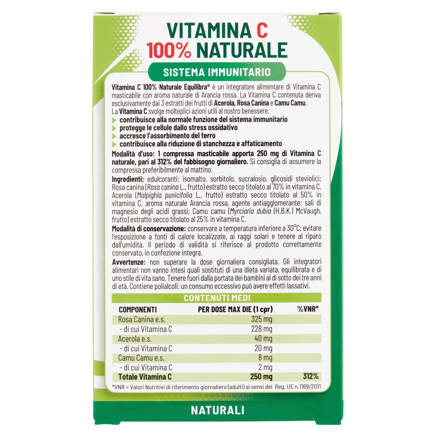 image - 976906178 - Equilibra Vitamina C 100% Naturale 30 compresse masticabili - 4733874_3.jpg
