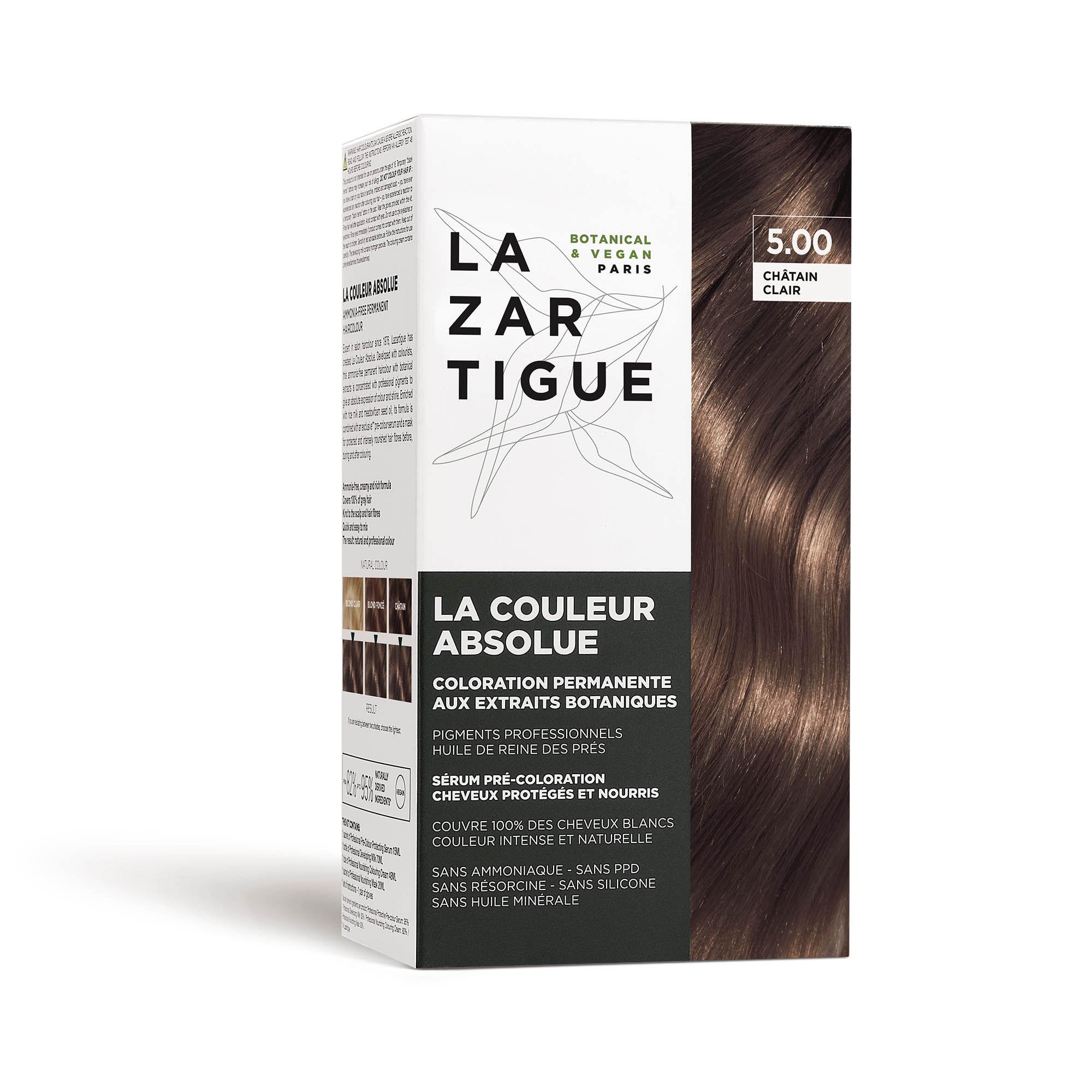 Lazartigue La Couleur Absolue Colorazione Permanente 5.00 Castano Chiaro