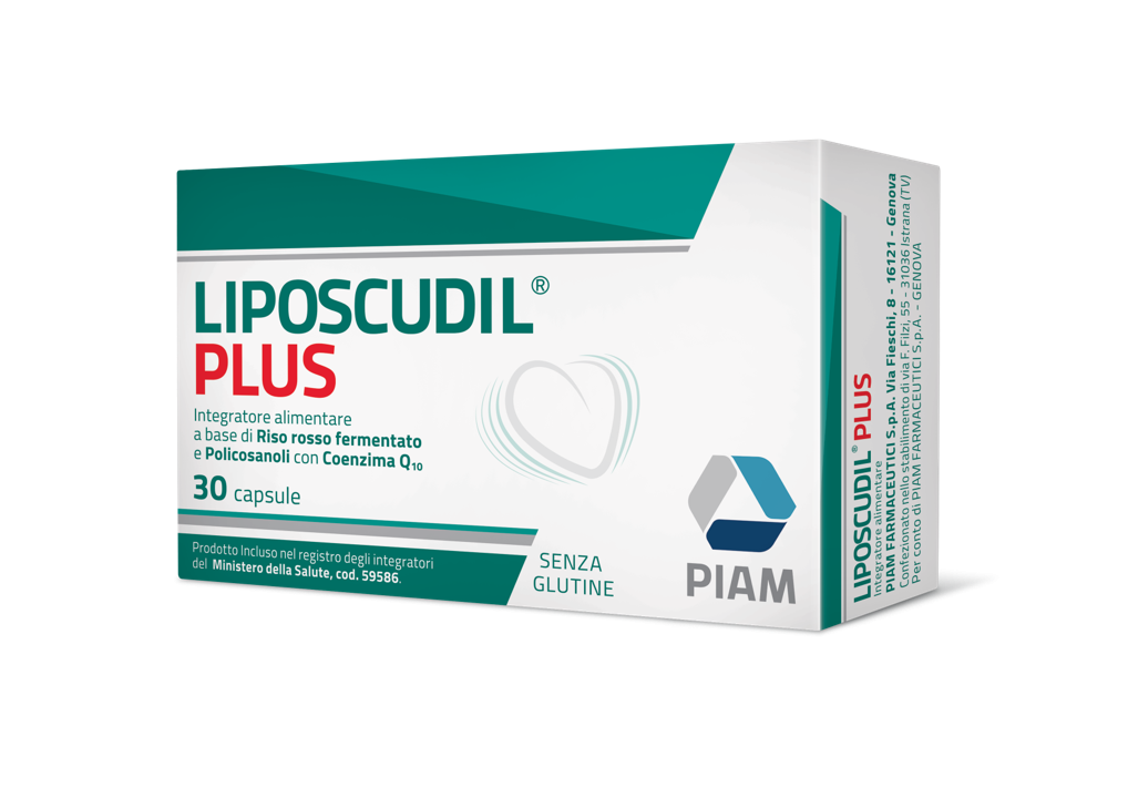 Liposcudil Plus Integratore controllo livello colesterolo 30 Capsule