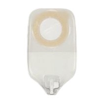 image - 903999124 - Sacca urostomia con aggancio adesivo trasparente, dotata di valvola anti-reflusso e anello adesivo in schiuma per un'aderenza ottimale, utilizzabile con sistema di scarico Accuseal. - 4876215_2.jpg