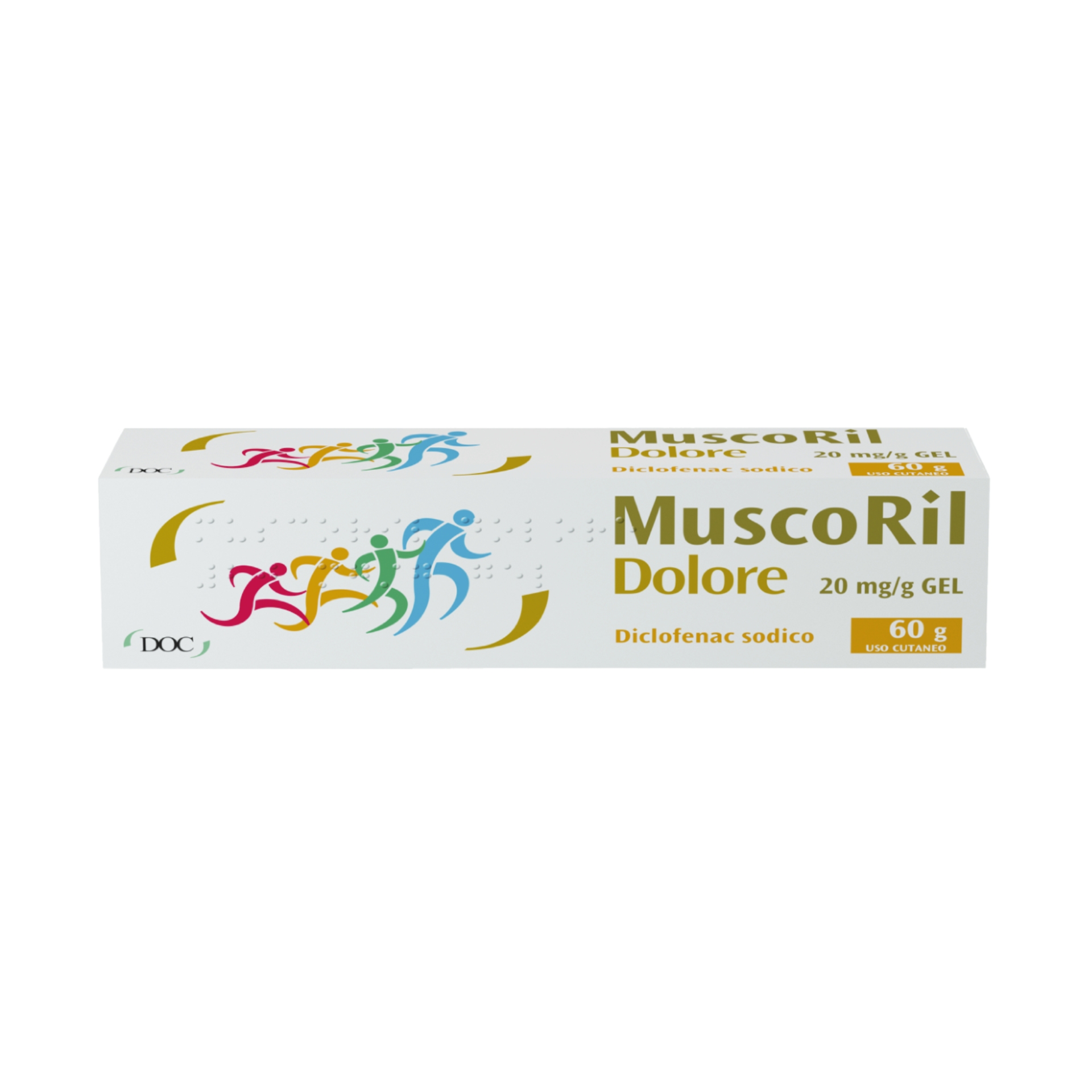 Muscoril Dolore 20mg/g Gel Diclofenac 60g