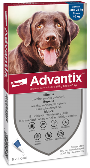 Advantix Spot On Cani 25-40kg 6 Pipette