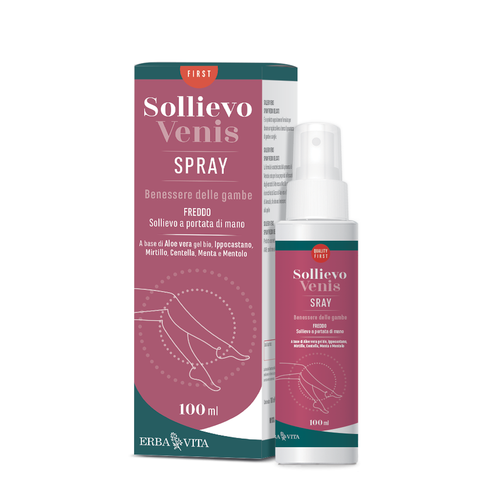 Erba Vita Sollievo Venis Spray Gambe 100ml