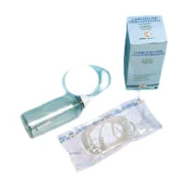 image - 908002850 - Completo per ossigenoterapia con manometro, raccordo, maschera con tubo lungo, occhiali sterili e gorgogliatore, per una somministrazione controllata dell'ossigeno terapeutico. - 7874546_2.jpg