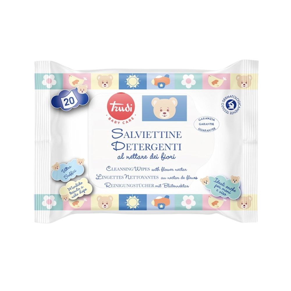 image - 984826762 - TRUDI BABY CARE SALVIETTINA DETERGENTE 20 PEZZI - 4864621_2.jpg