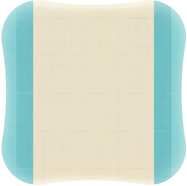 image - 971096413 - MEDICAZIONE SPECIALE ATTIVA CON IDROCOLLOIDE CON BORDI SMUSSATI COMFEEL PLUS 10X10 CM 10 PEZZI - 0006922_1.jpg