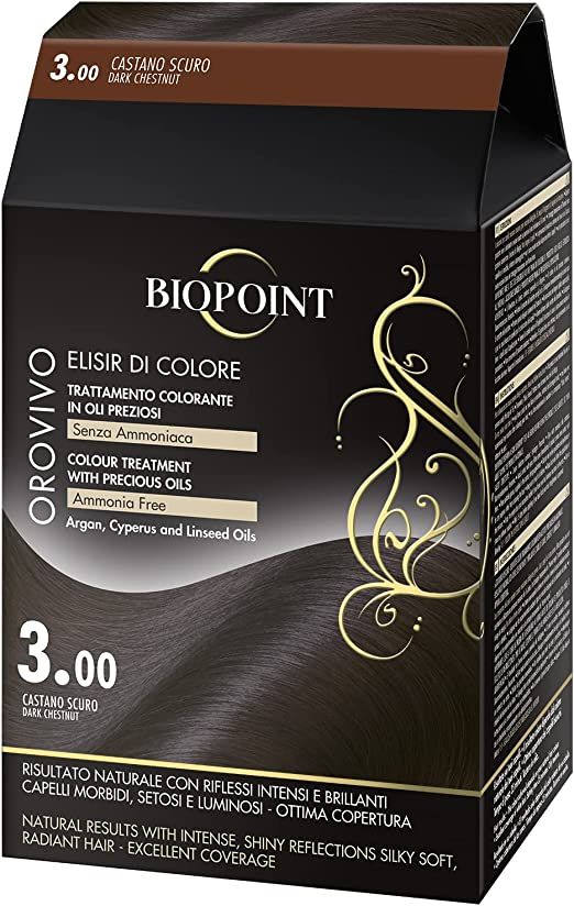 Biopoint Orovivo Elisir Di Colore Tinta Capelli 3 Castano Scuro