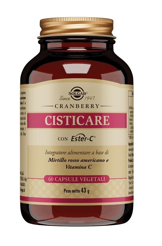 Solgar Cisticare Integratore Depurativo 60 Capsule