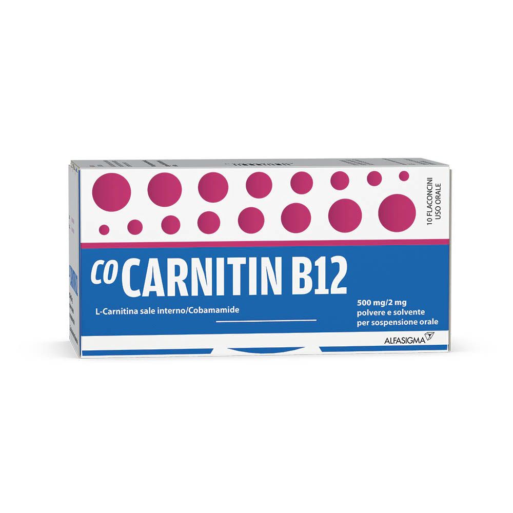 Cocarnitin B12 Cocarnitina 10 Flaconcini