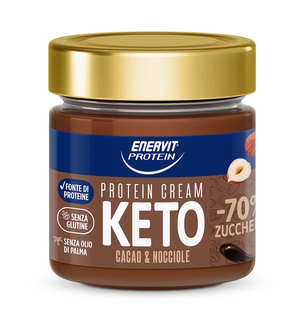 Enervit Protein Cream Keto Gusto Cacao E Nocciole 180g