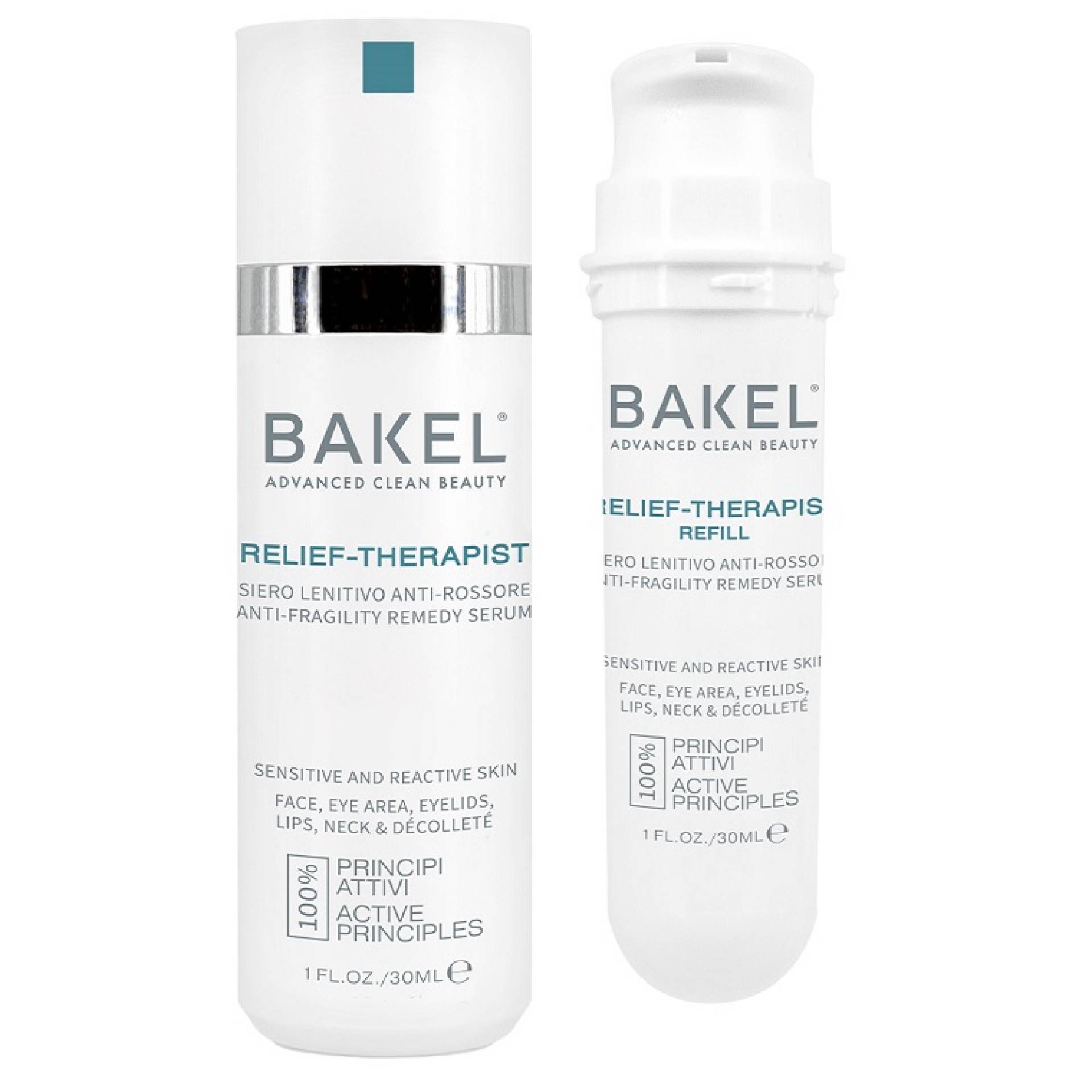 Bakel Relief-therapist Case E Refill Siero Lenitivo Anti-rossore 30ml