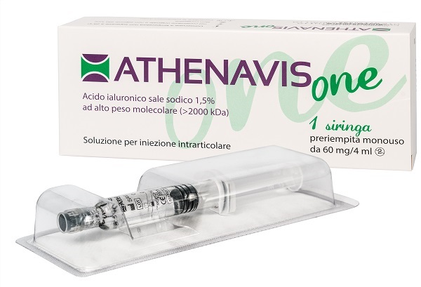 image - 971744887 - SIRINGA INTRA-ARTICOLARE ATHENAVIS ONE ACIDO IALURONICO 1,5% 4 ML - 4862343_1.jpg