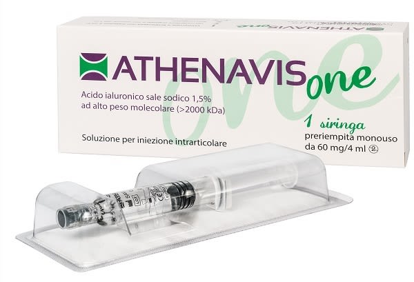 image - 971744887 - SIRINGA INTRA-ARTICOLARE ATHENAVIS ONE ACIDO IALURONICO 1,5% 4 ML - 4862343_1.jpg