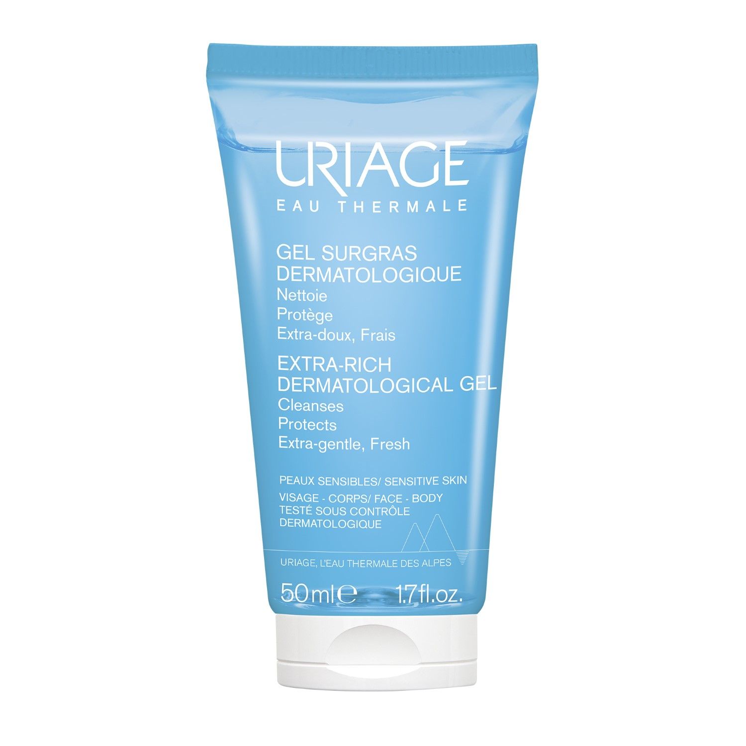 Uriage Gel Surgras Detergente Dermatologico 50ml