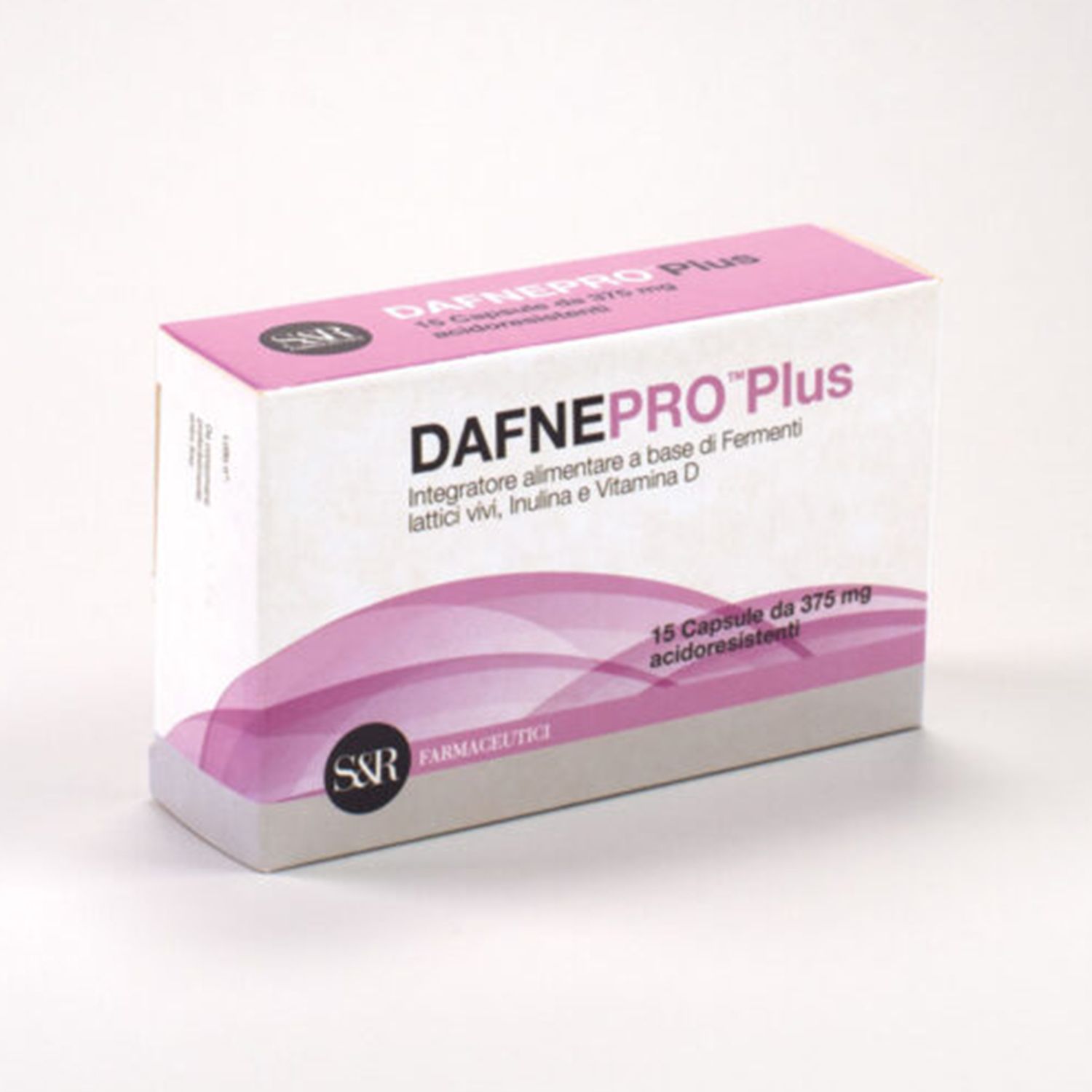 Dafnepro Plus 375mg Integratore Fermenti Lattici 15 Capsule