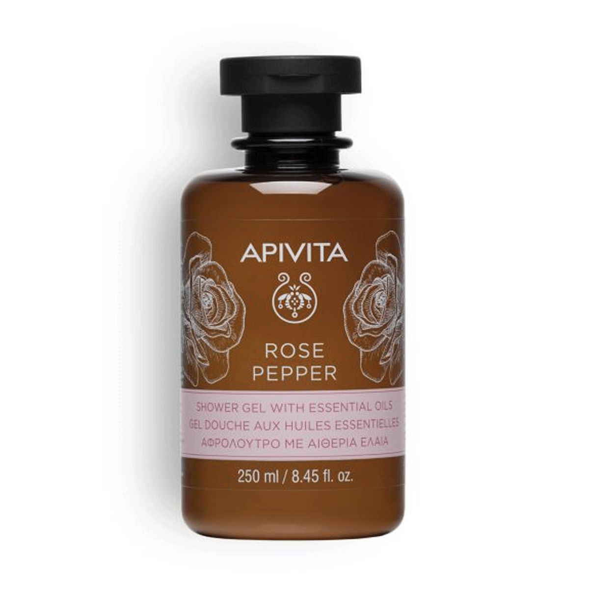 Apivita Rose Pepper Doccia gel 250ml