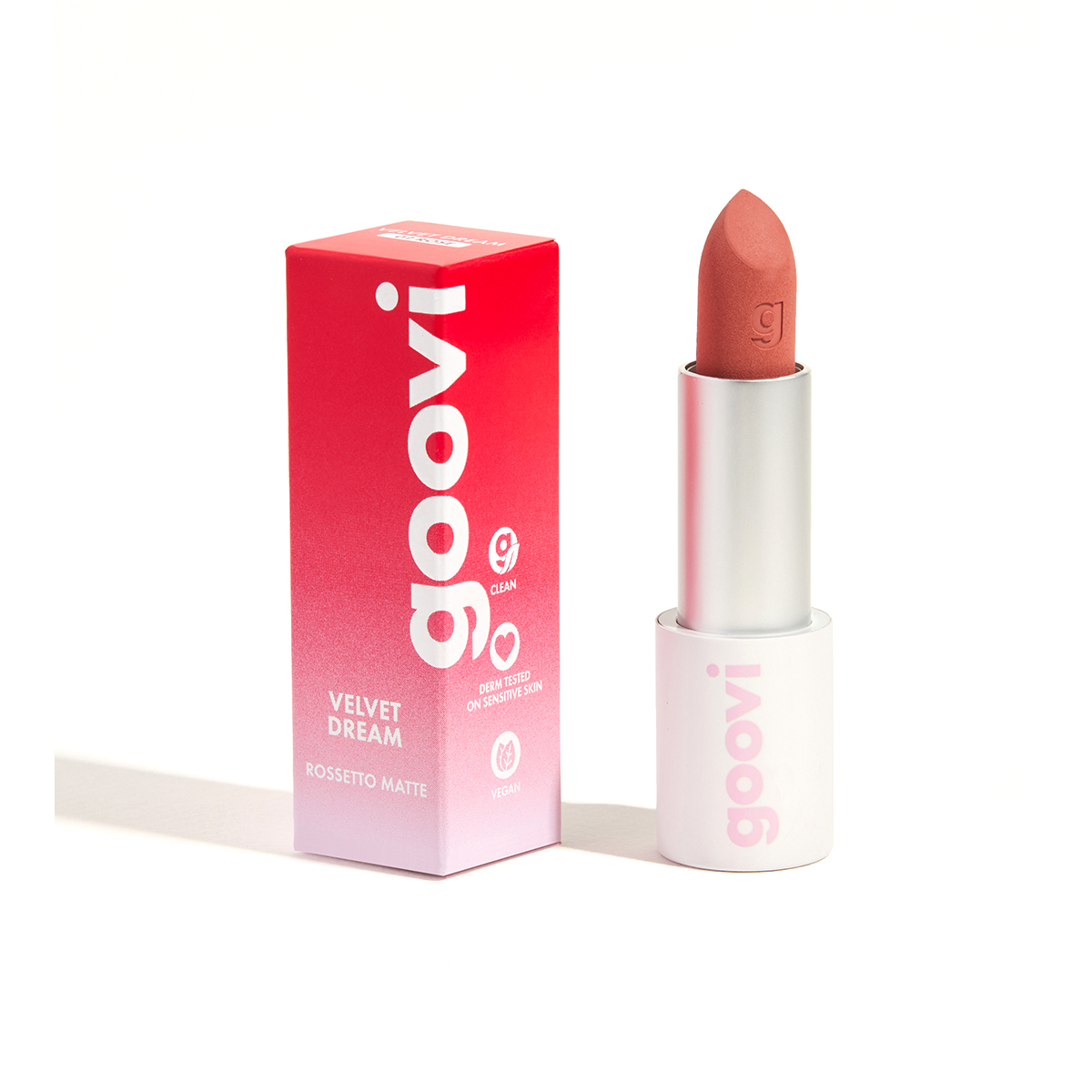 Goovi Rossetto Matte 02 Rose Velvet Dream 1 Pezzo