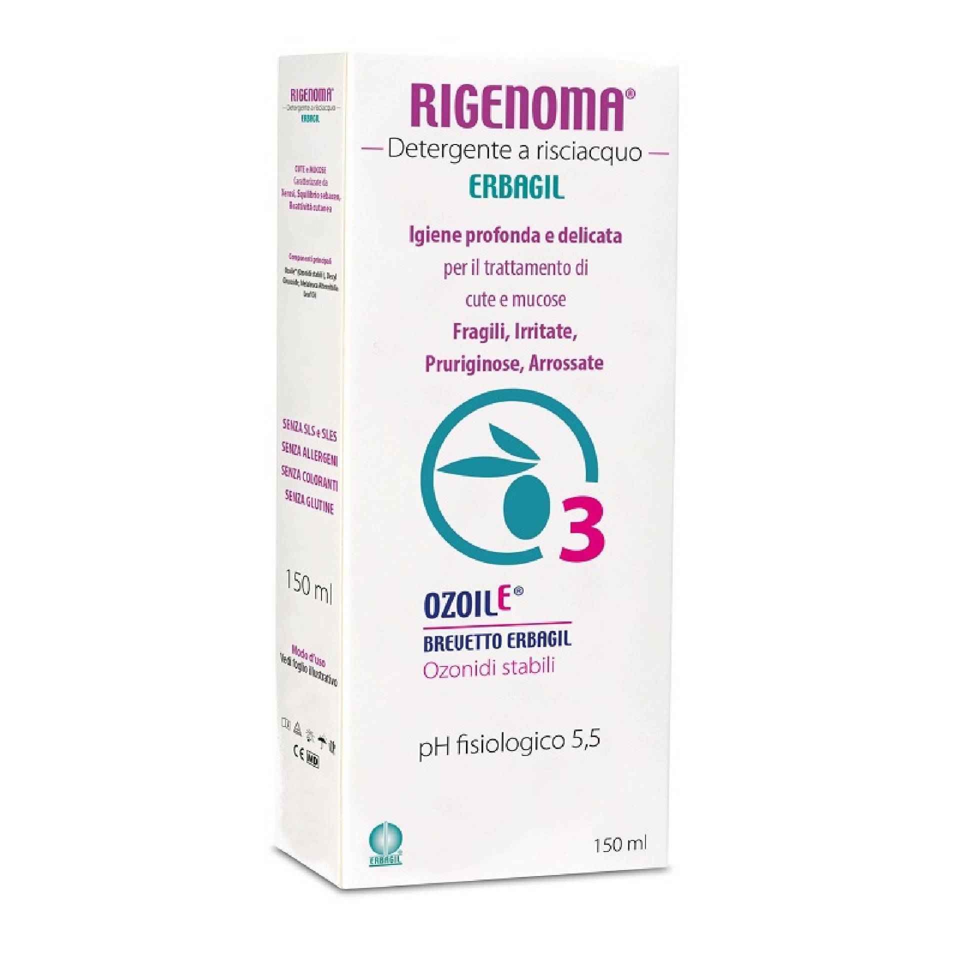 Rigenoma Erbagil Detergente A Risciacquo 150ml