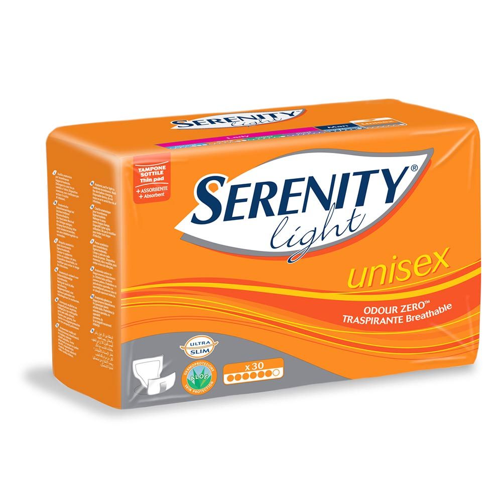 Serenity Light Unisex Pannolone 30 Pezzi