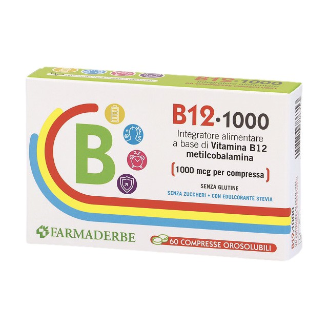 image - 951028962 - Integratore alimentare in compresse orosolubili da 0,2 g, con 1000 mcg di vitamina B12, utile per ridurre la stanchezza e supportare il metabolismo energetico. - 4872767_2.jpg