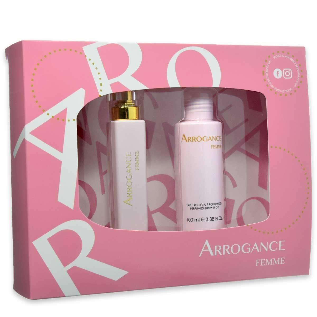 Arrogance Femme Cofanetto Donna Eau De Toilette 30ml + Doccia gel 100ml