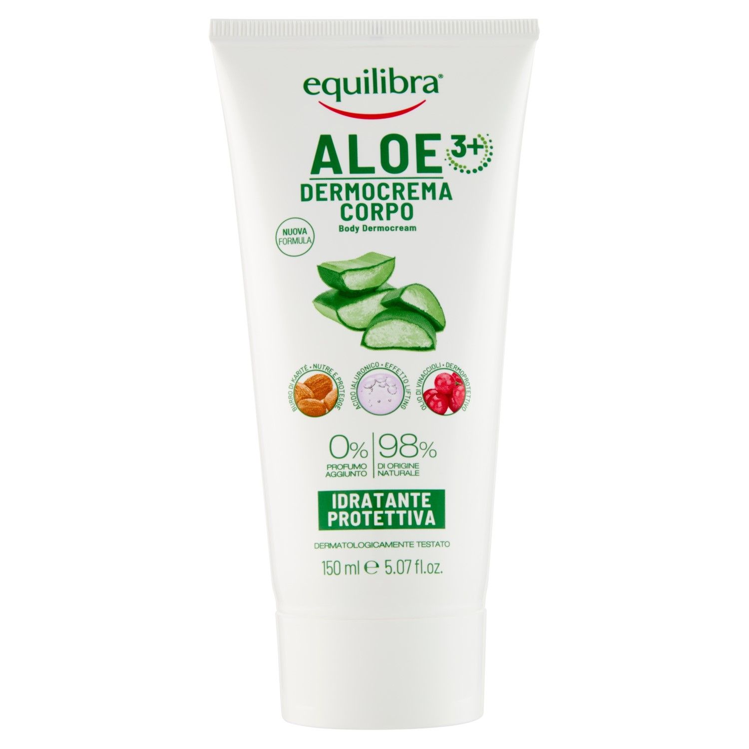 Equilibra Aloe Dermocrema Corpo idratazione E Protettiva 150ml