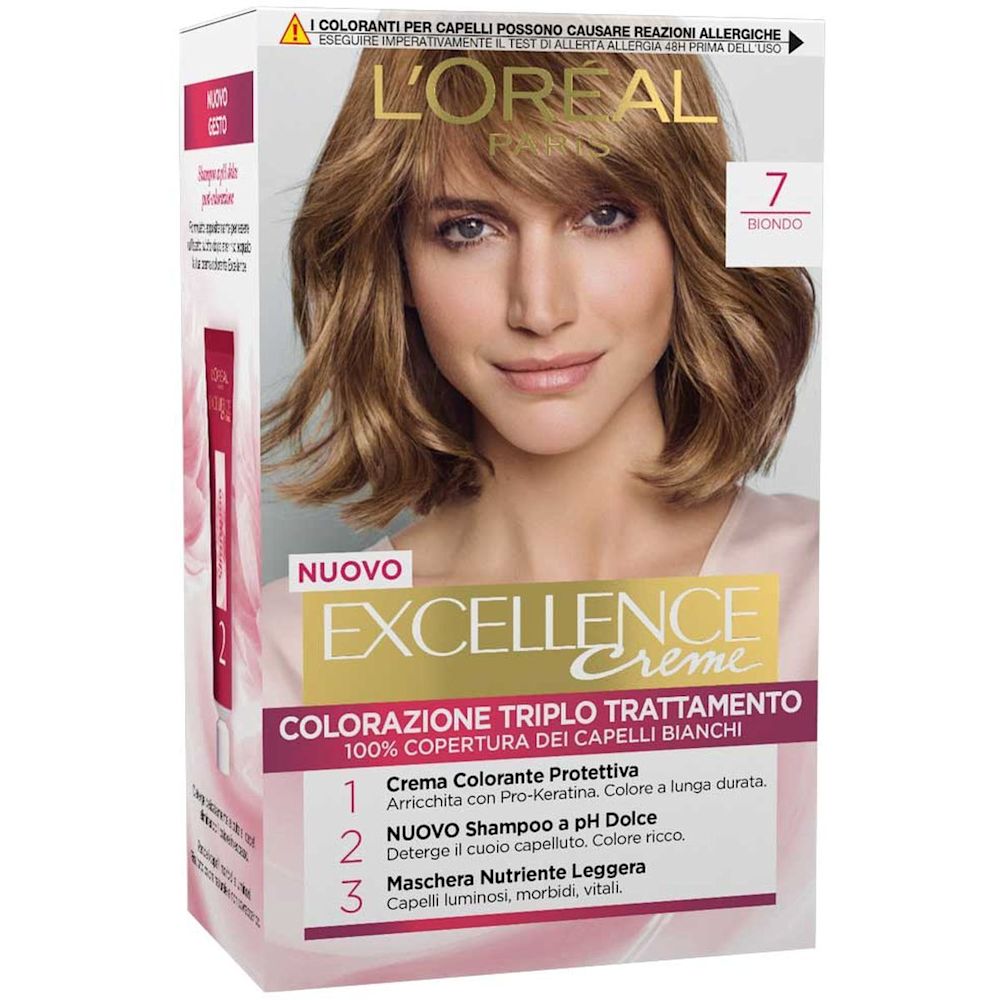 910329477 - L'Oreal Excellence Crème Colorazione Permanente 7 Biondo - 4716564_1.jpg